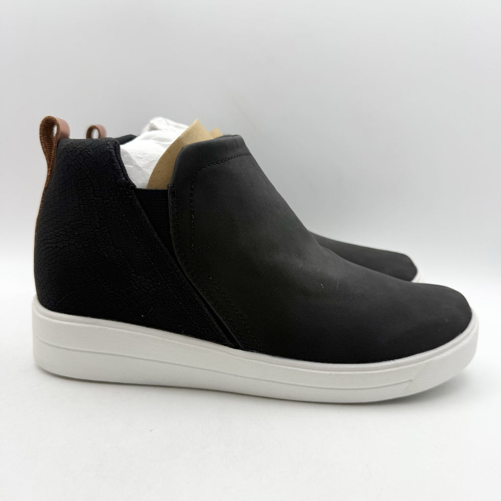Ryka Womens Vera Wedge Casual Sneakers US 8.5 M EU 38.5 Black Knit NIB