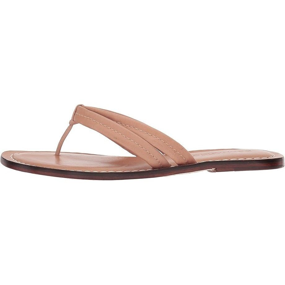 Bernardo Womens Miami Sandals US 8.5 M EU 39 Beige Tan Leather NIB