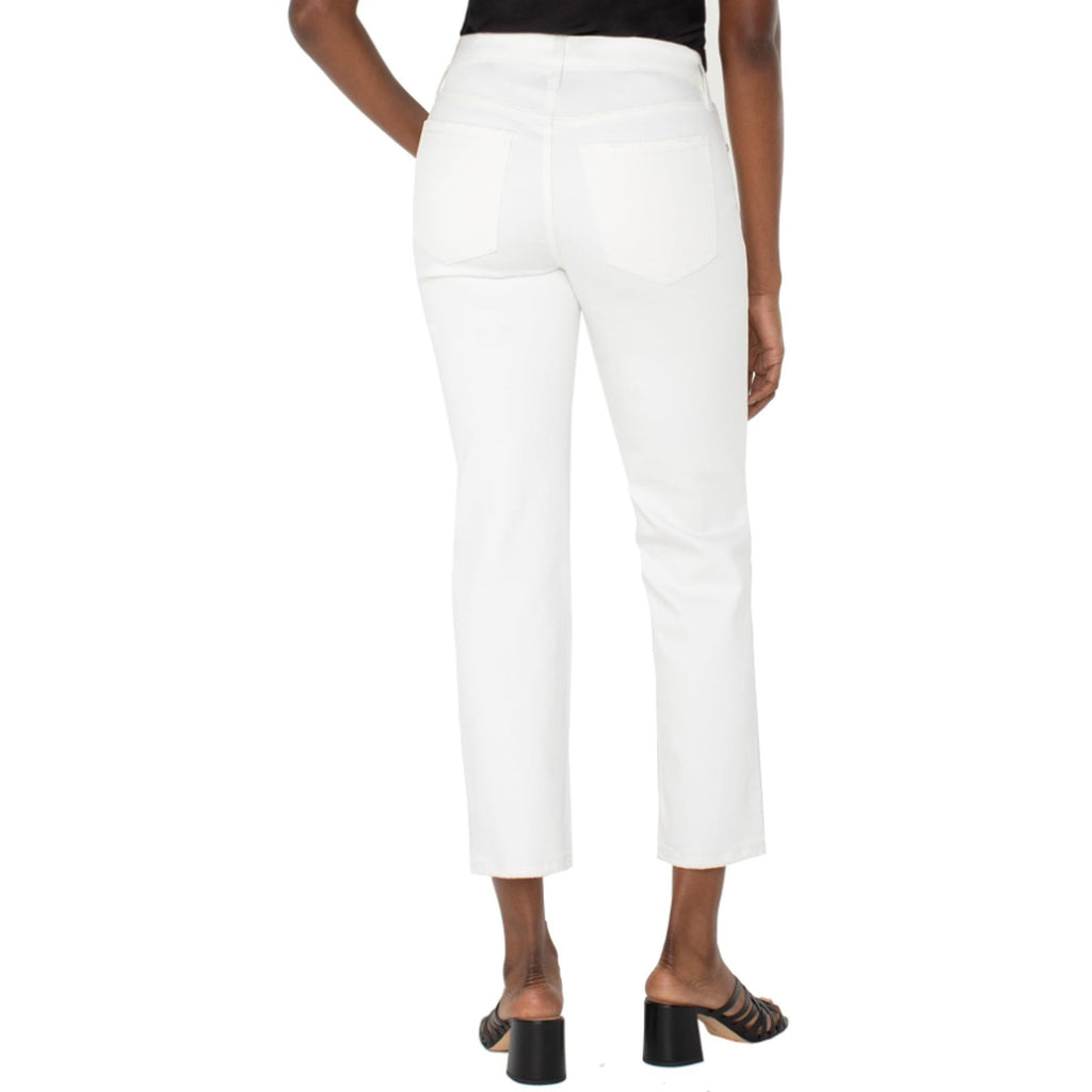 LIVERPOOL Liv Non-Skinny Skinny Jeans in Bone White Size 8/29 Stretch Denim NWT