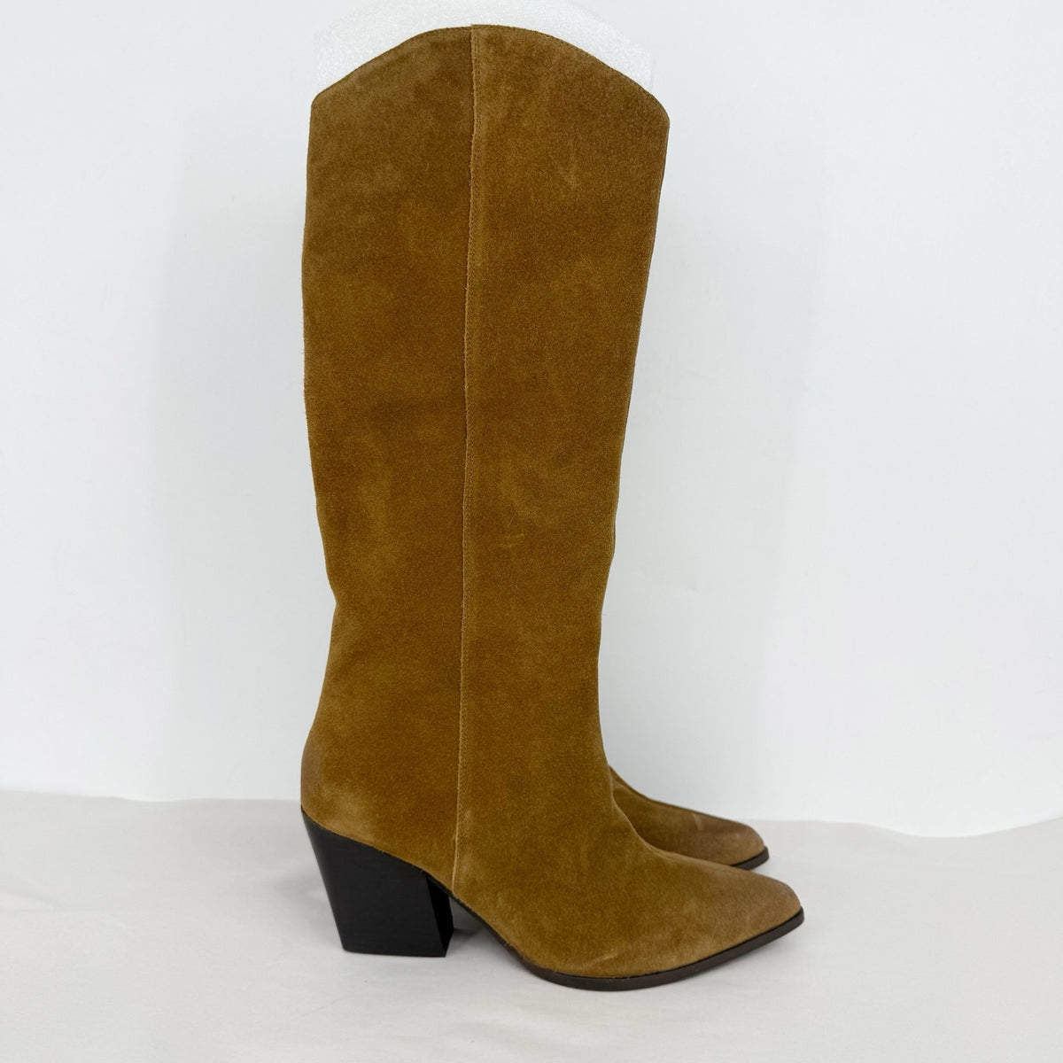 Seychelles Womens Begging You Knee High Boots Size 11 M Brown Suede Boho NWOB
