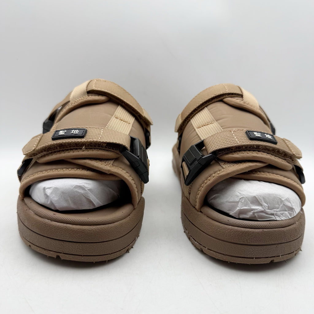 Seichi Mens Yoroi V2 Slide Sandals Size 10 EU 43 Mocha Brown NIB