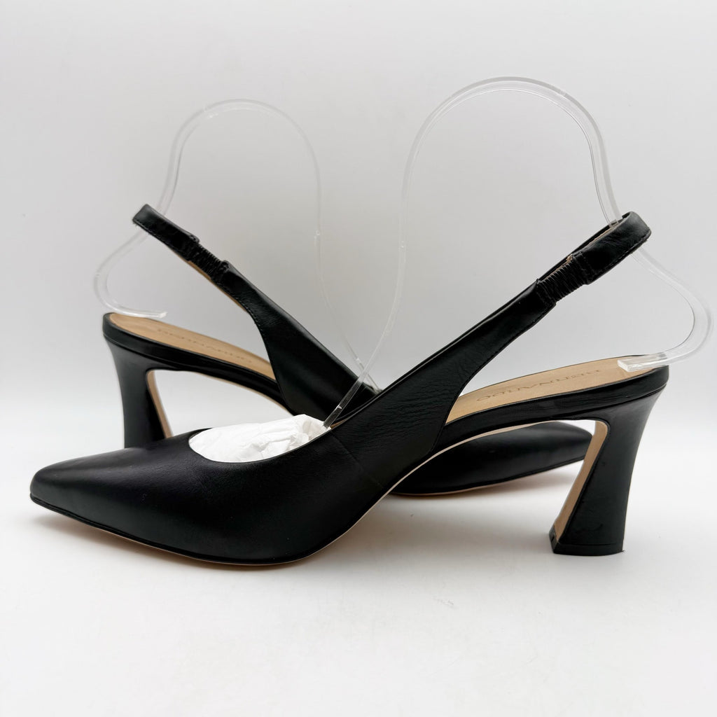 Bernardo Womens Felicity Heels US 11M EU 41 Leather Slingback Pump NIB