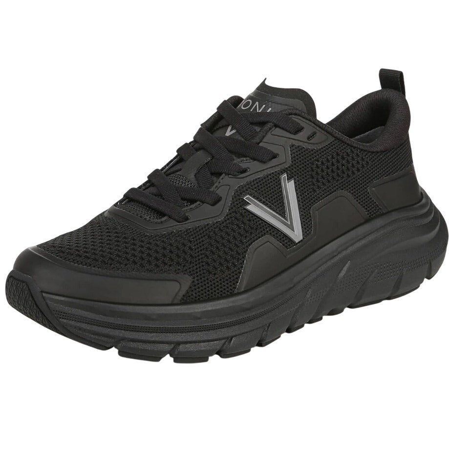 Vionic Womens Walk Max Sneakers Size 10.5 EU 41.5 Black Athletic NWOB