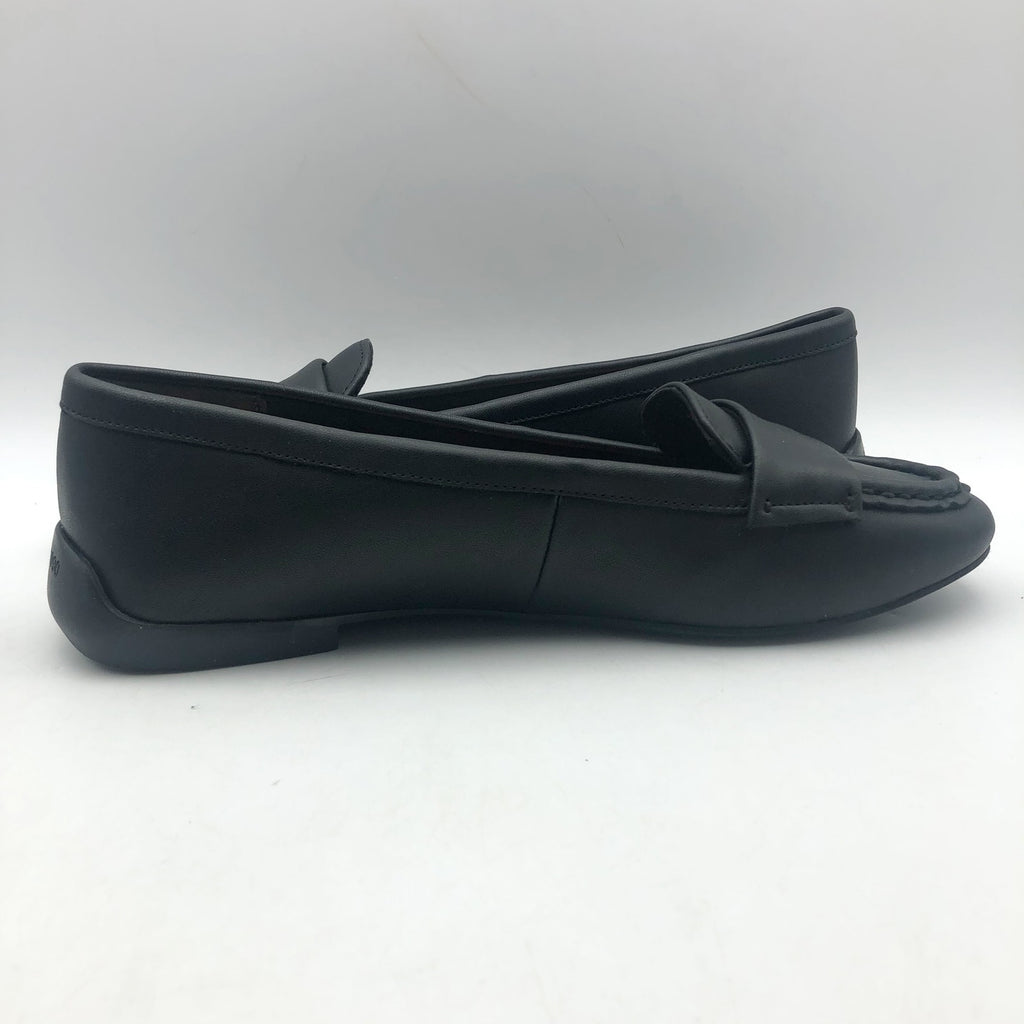 Franco Sarto Womens Faris Slip On Flats Size 6.5 Black Faux Leather NIB