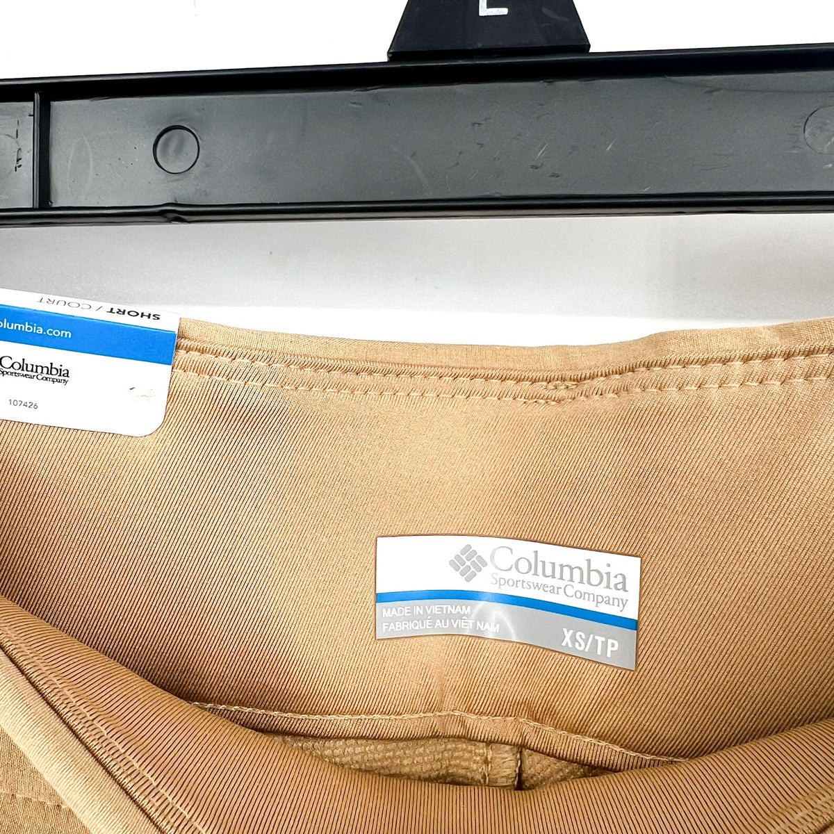 COLUMBIA Women's All Seasons Bootcut Pants XS Tan Canoe Pull On UPF 50 NWT
