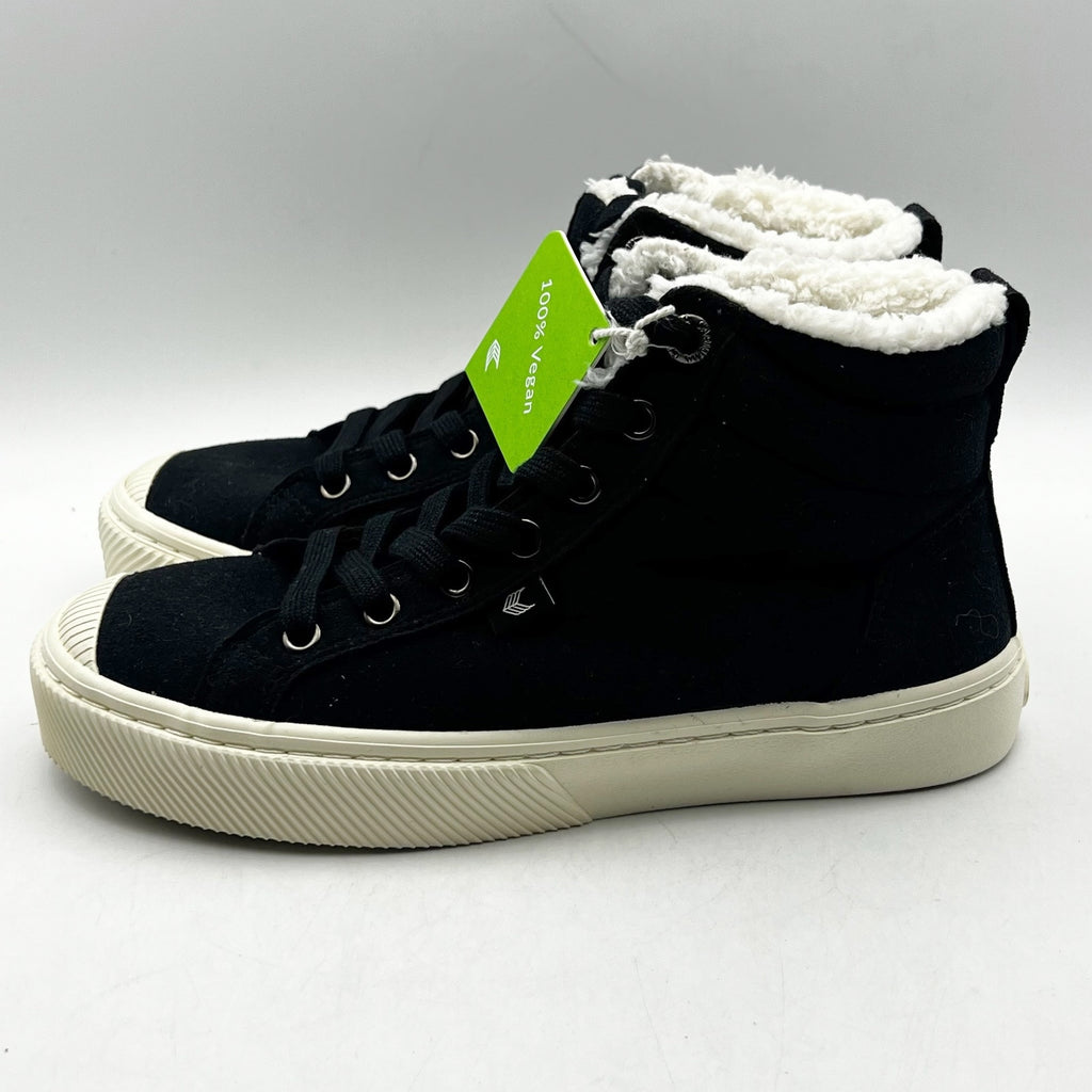 Cariuma OCA Therma High Top Sneakers Mens 8.5 Womens 10 Black Water Repel NIB