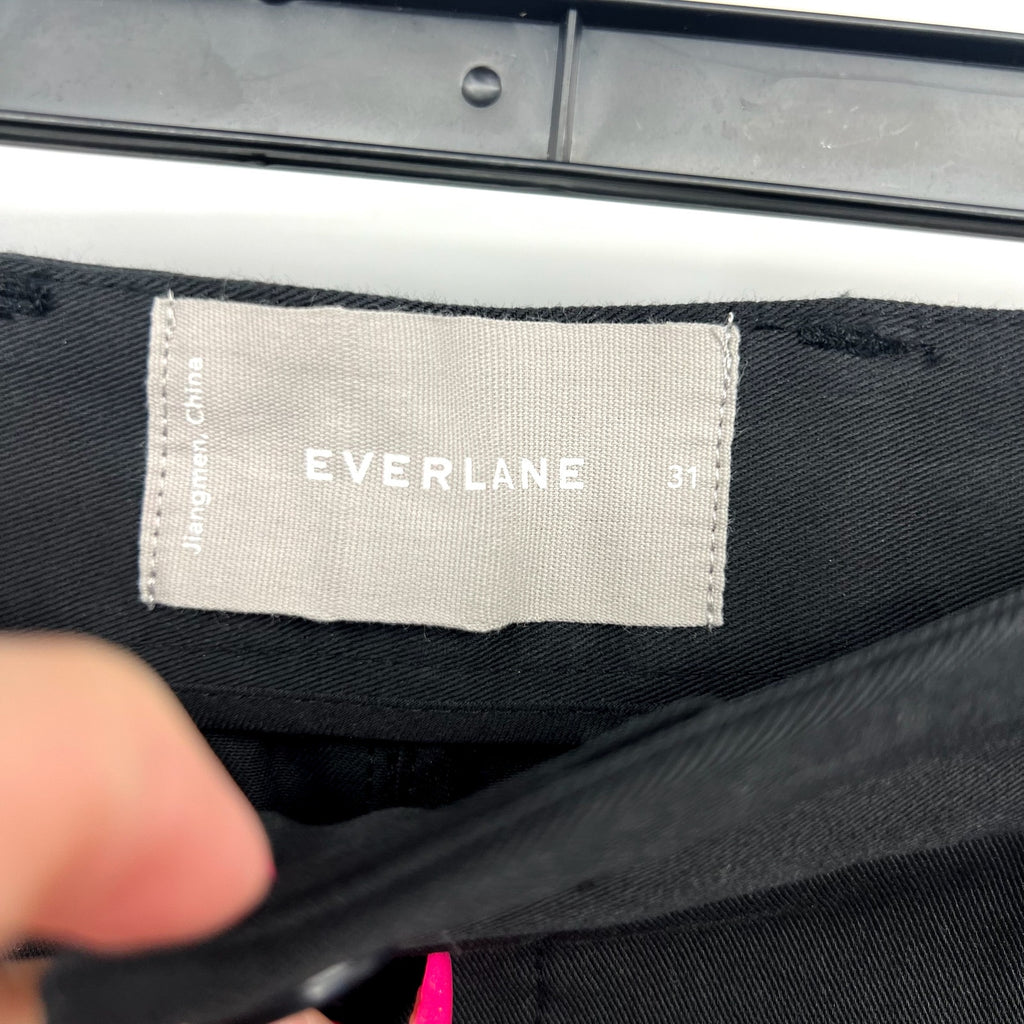 EVERLANE Men's The 7" Performance Chino Shorts Size 31 Black NWT