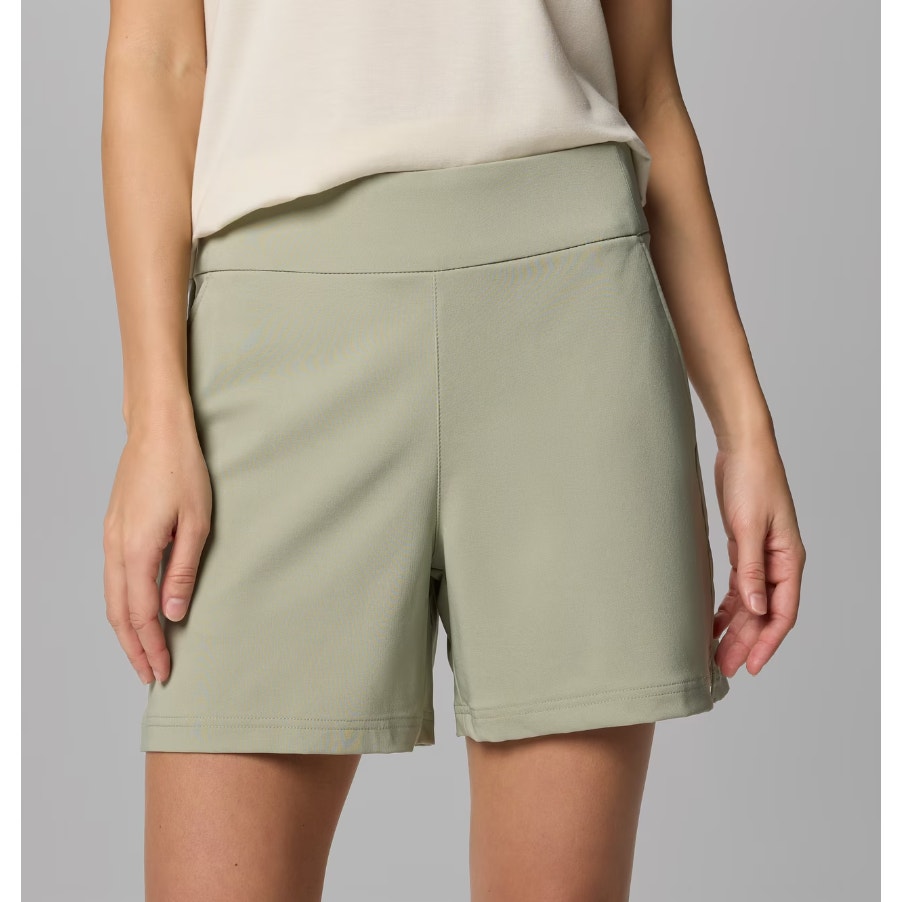 COLUMBIA Women's All Seasons Shorts XS Safari Green Omni Shade UPF 50 NWT
