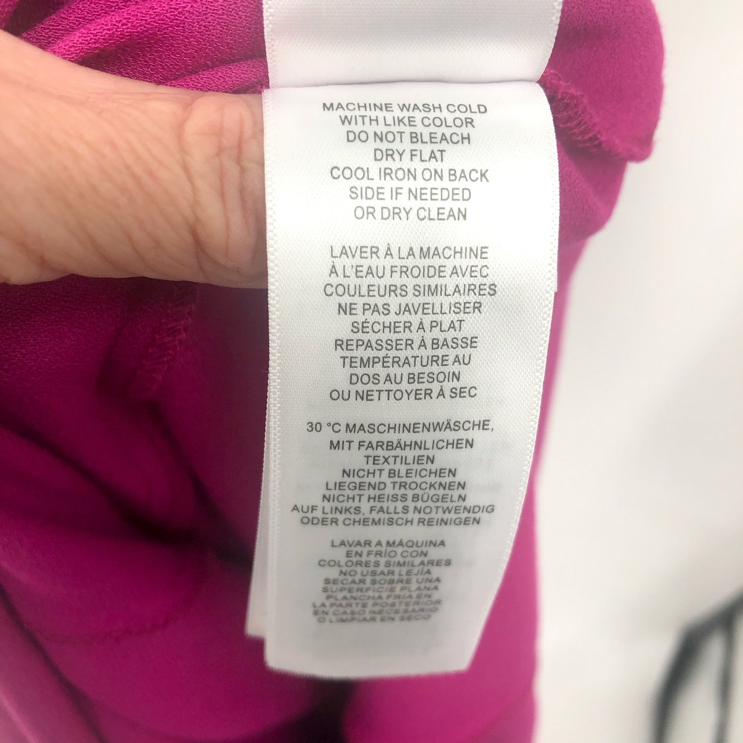 ADRIANNA PAPELL Women's Midi Dress Size 6 Pink Square-neck Light Crepe NWT