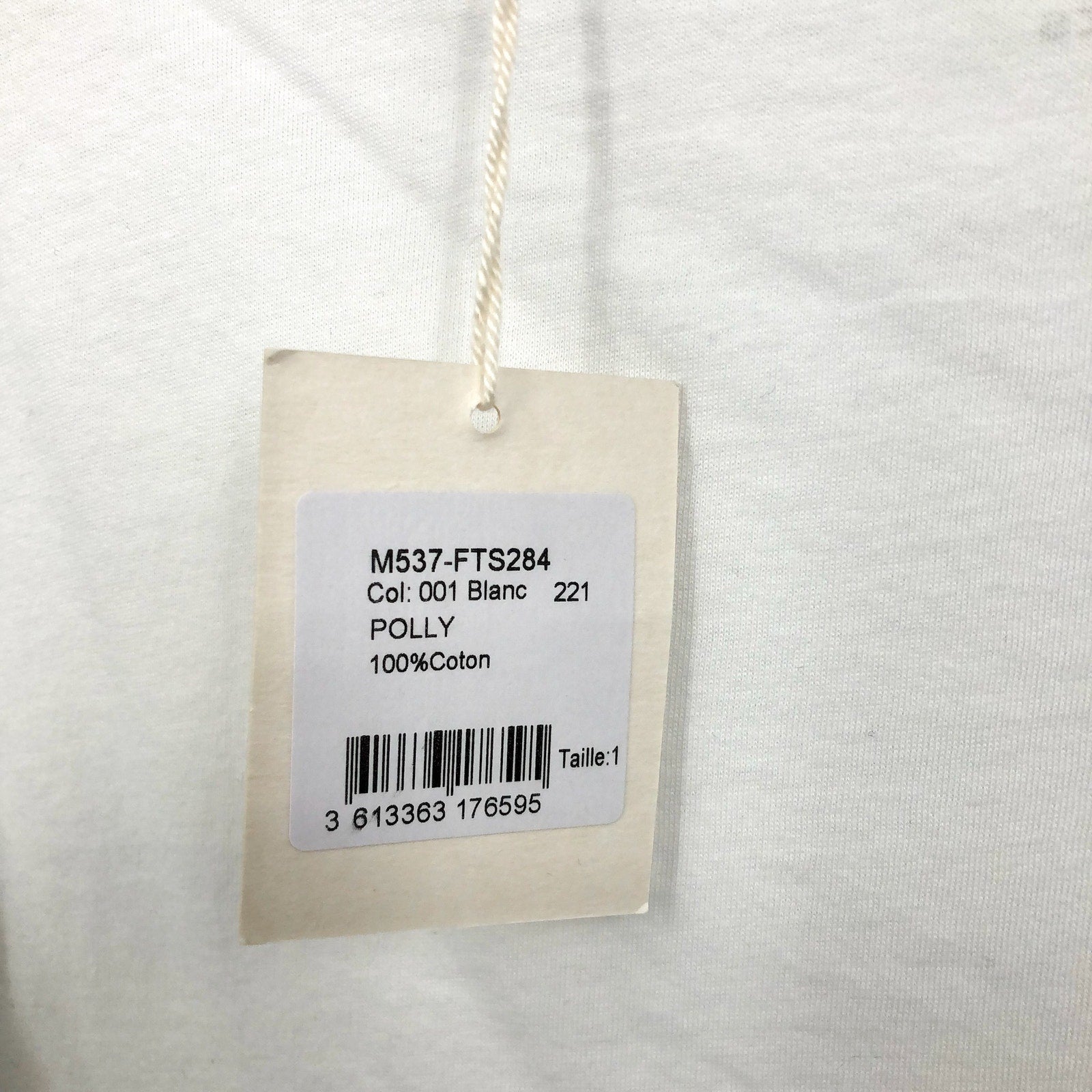 MAJESTIC FILATURES Women's Crewneck T Shirt Size 1 XS White Short Sleeve NWT