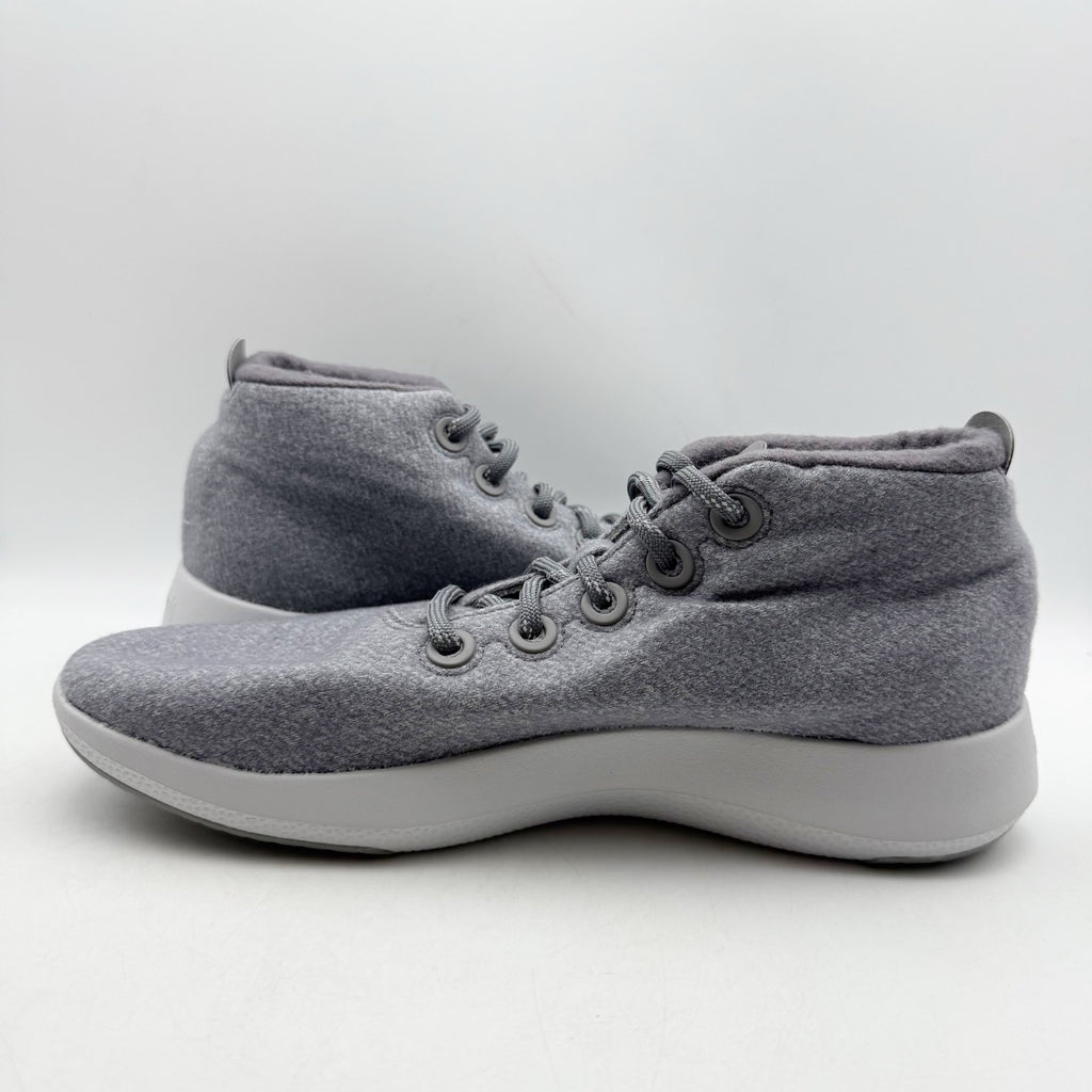 Allbirds Mens Wool Runner-up Mizzles Sneakers US 11 Medium Grey High Tops NWOB