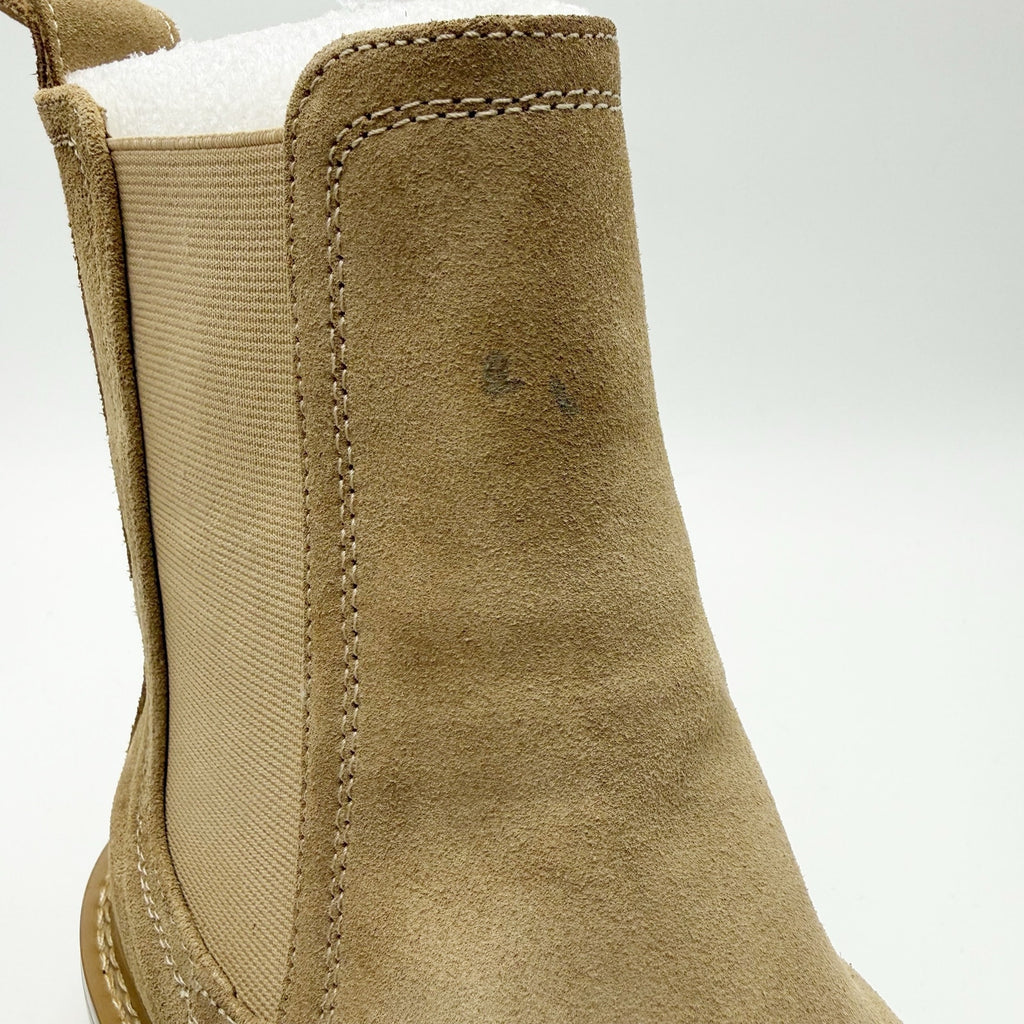 Saint Morta Mens Chunky Chelsea Boots US 9 EU 43 Tan Camel Suede NIB