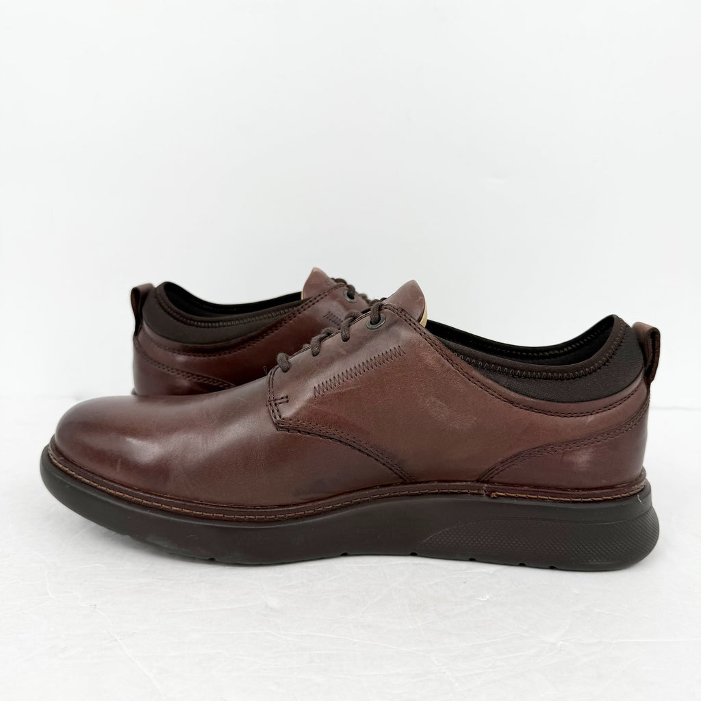 Samuel Hubbard Mens Rafael Lace Up Sneakers Size 11 XWide Brown Leather NWOB