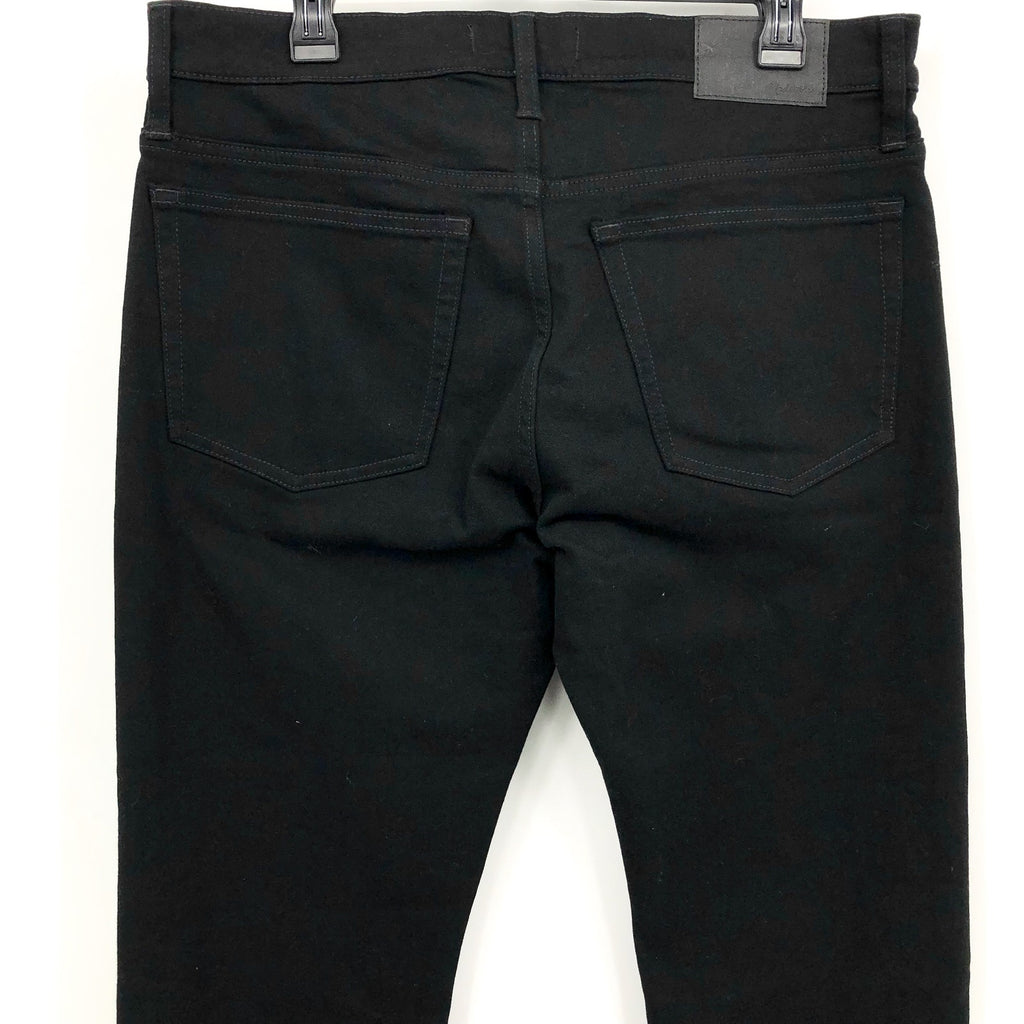 MADEWELL Men's Slim Jeans 33x32 Black Bainhart Wash COOLMAX Denim ND479 NWT