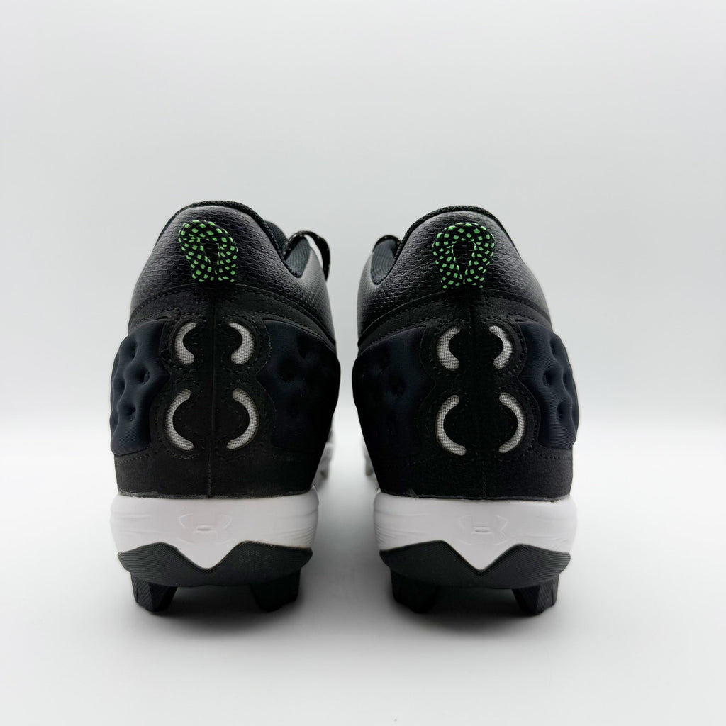 Under Armour Mens Bryce Harper 8 Mid RM Baseball Cleats Size 13 Black Green NWOB