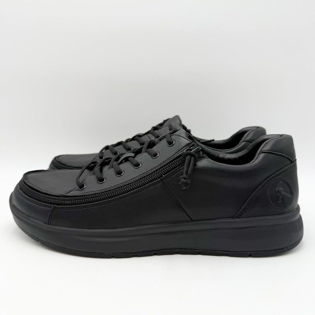 Billy Footwear Womens Work Low Sneakers Size 11 M Black Vegan Leather NWOB