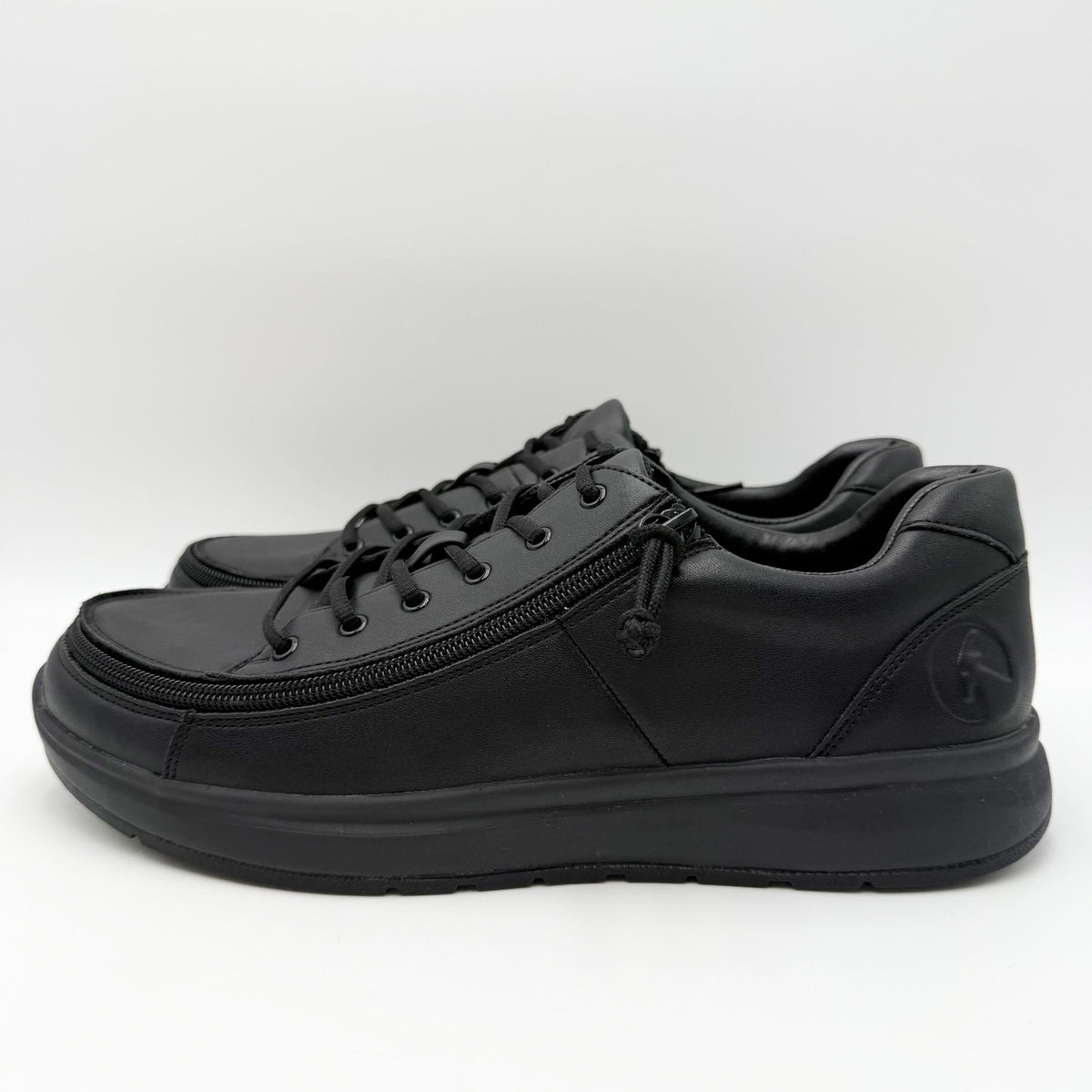 Billy Footwear Womens Work Low Sneakers Size 11 M Black Vegan Leather NWOB