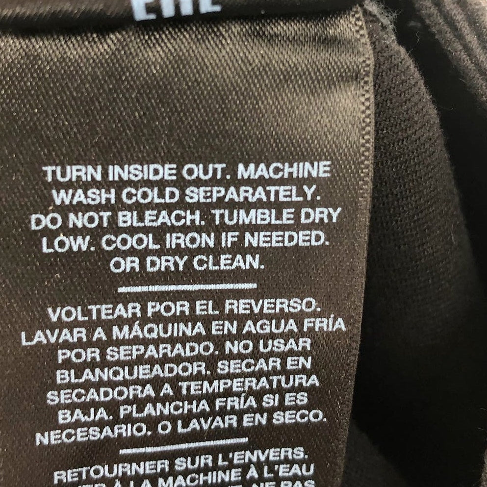 JEN 7 7 FOR ALL MANKIND Ankle Straight Leg Jeans Size 2 Black Coated Denim NWT