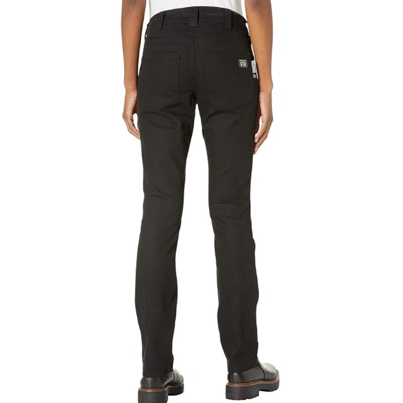 WOLVERINE Women's FR Flame Resistant Straight Jeans Size 14 Black Stretch NWT