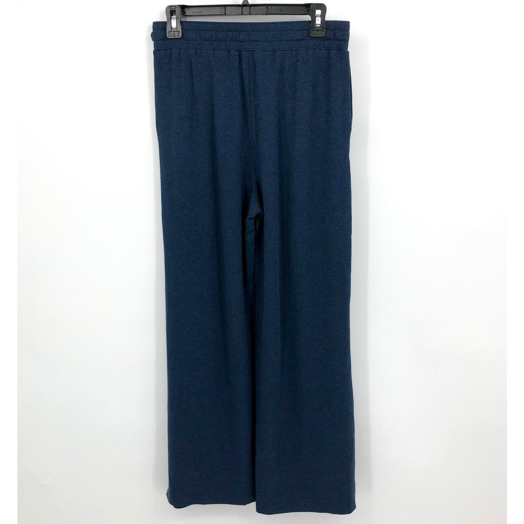 TRAVIS MATHEW Women's Cloud Terry Wide Leg Pants Medium Navy Blazer Lounge NWT