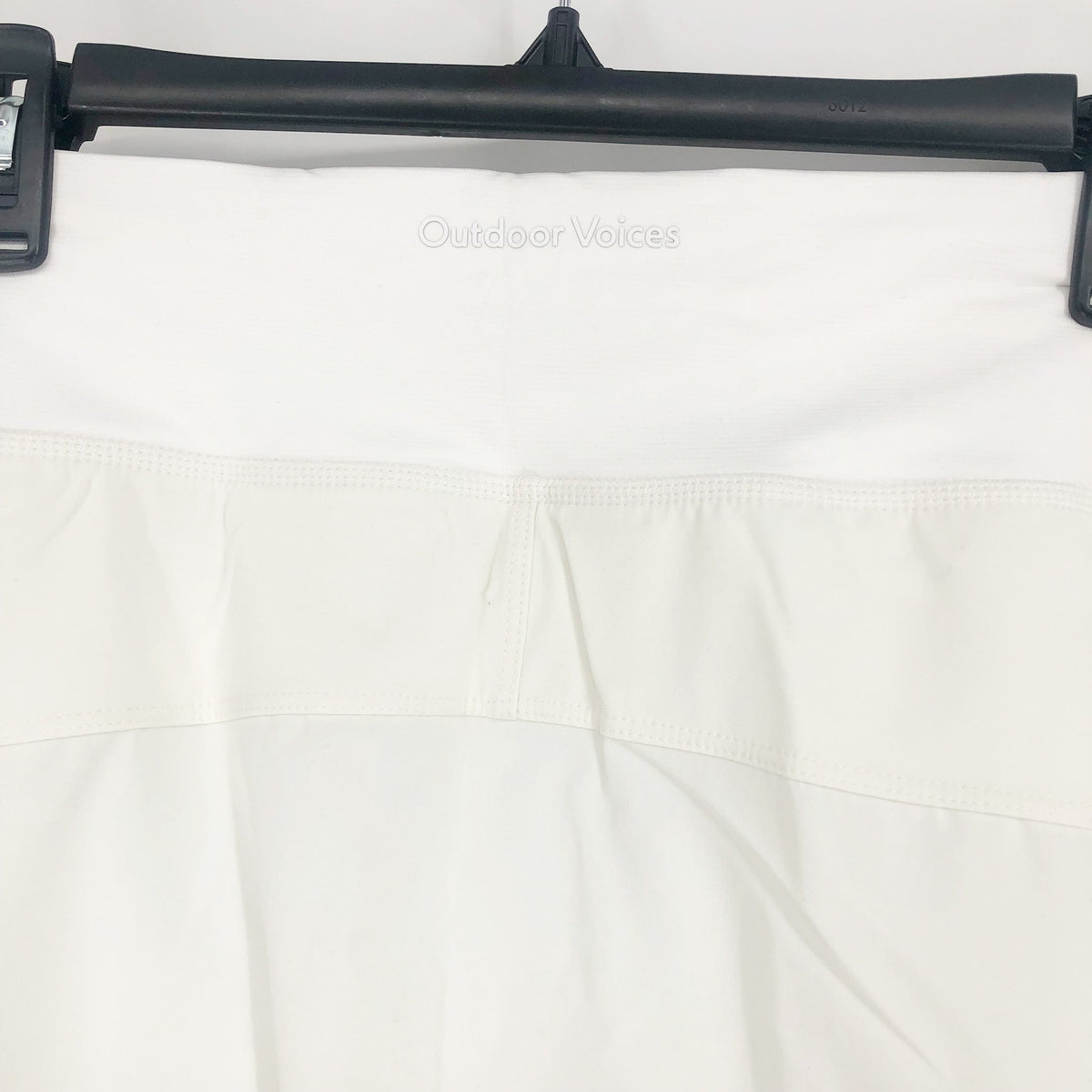 OUTDOOR VOICES Women's Hudson 4" Skort Size XXL White Lightweight NWT