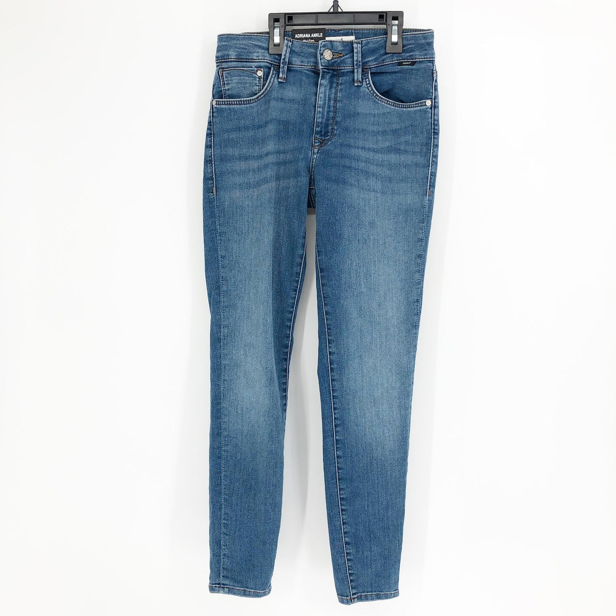 MAVI Womens Adriana Ankle Jeans Size 25 Blue Mid Rise Super Skinny Supersoft NWT
