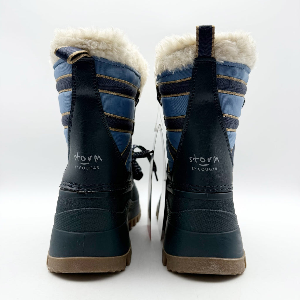 Storm by Cougar Womens Fresno Snow Boots US 6 EU 36 Navy Waterproof NIB