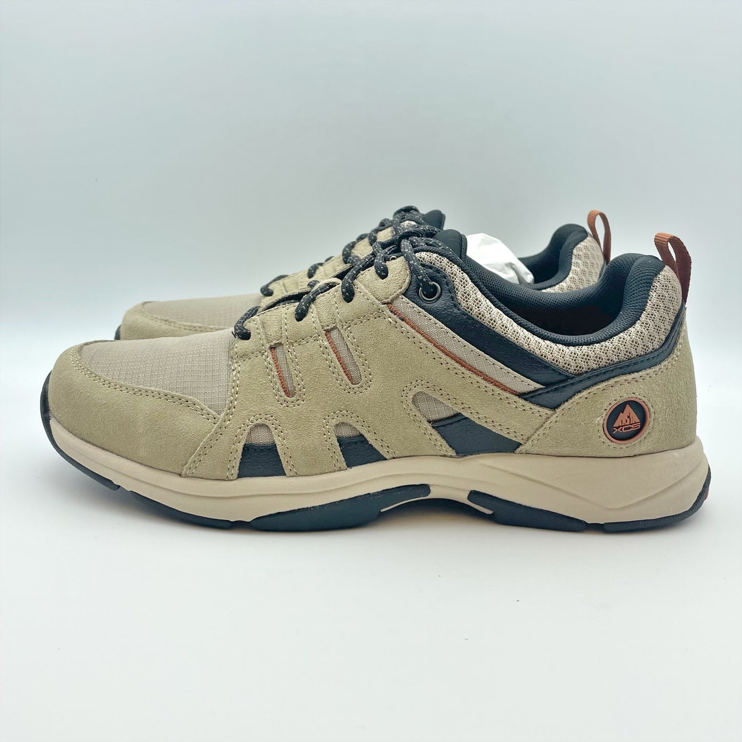 Rockport Men's Chranson Sport Lace Up Shoes Size 9 Taupe Beige Tan NIB