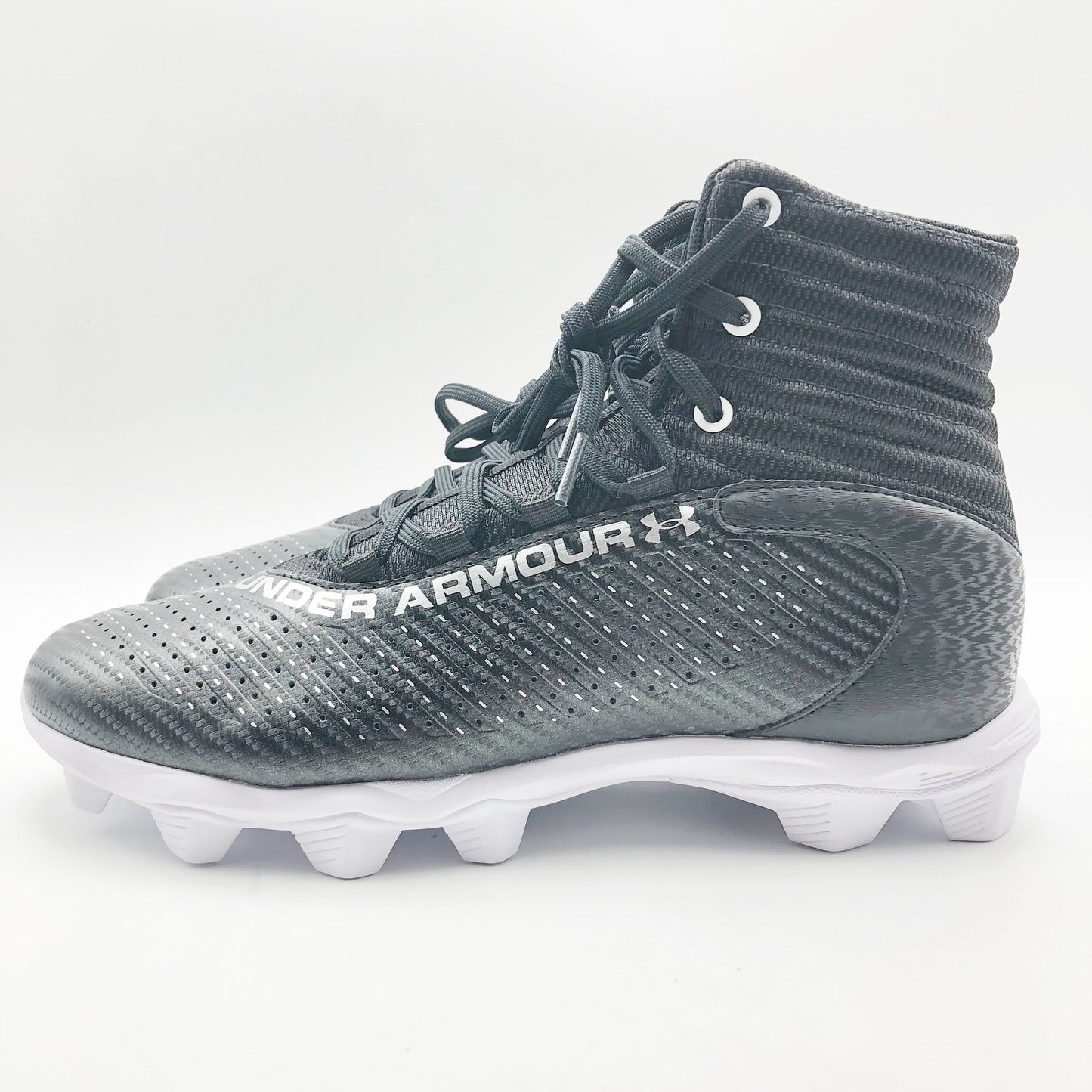 Under Armour Men's Highlight Fran RM 2.0 Football Cleats Size 9 Black White NWOB