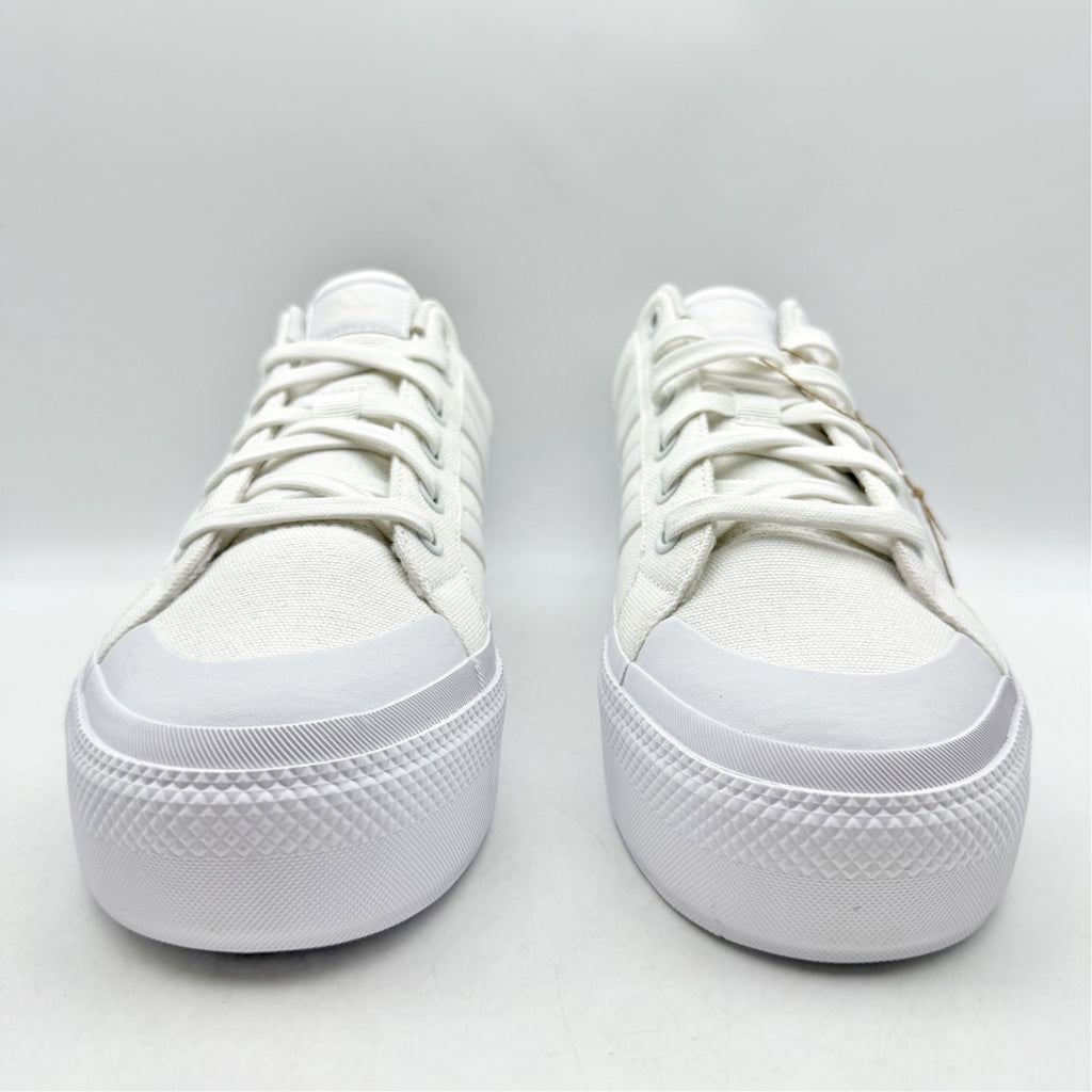 Adidas Womens Bravada 2.0 Skateboard Platform Sneakers US 8.5 White NWT