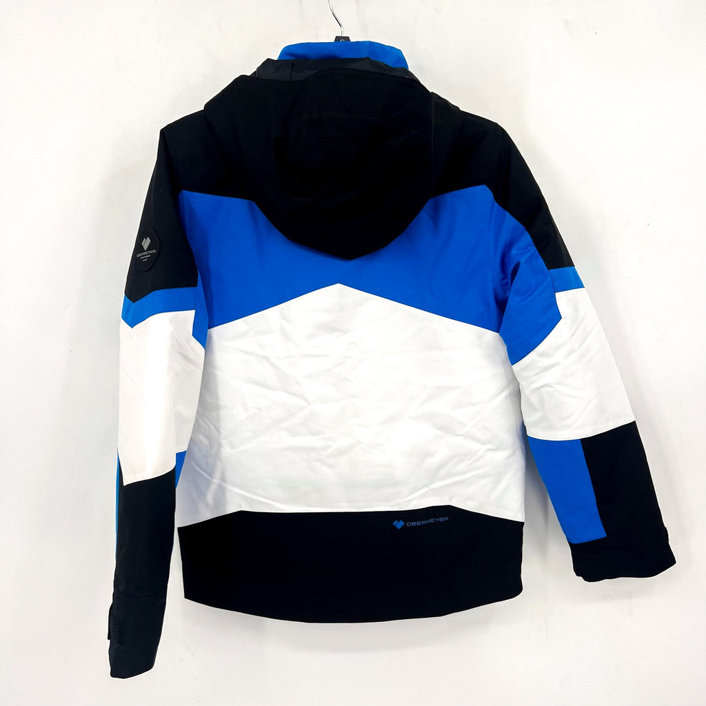 OBERMEYER Youth Boys Fleet Winter Jacket Large (14-16) Blue/Black NWOT