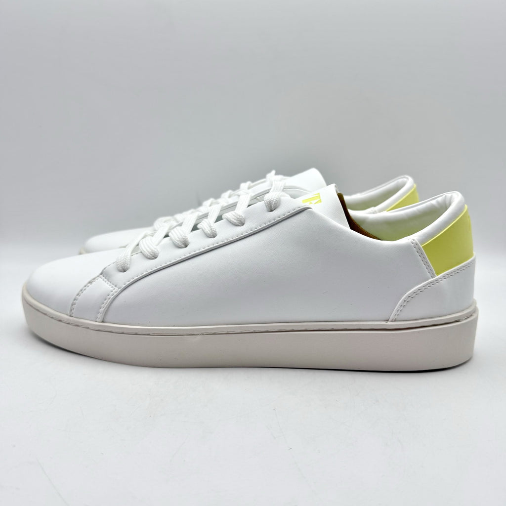 Thousand Fell Mens Lace Up Sneakers US 10 EU 43 White NIB