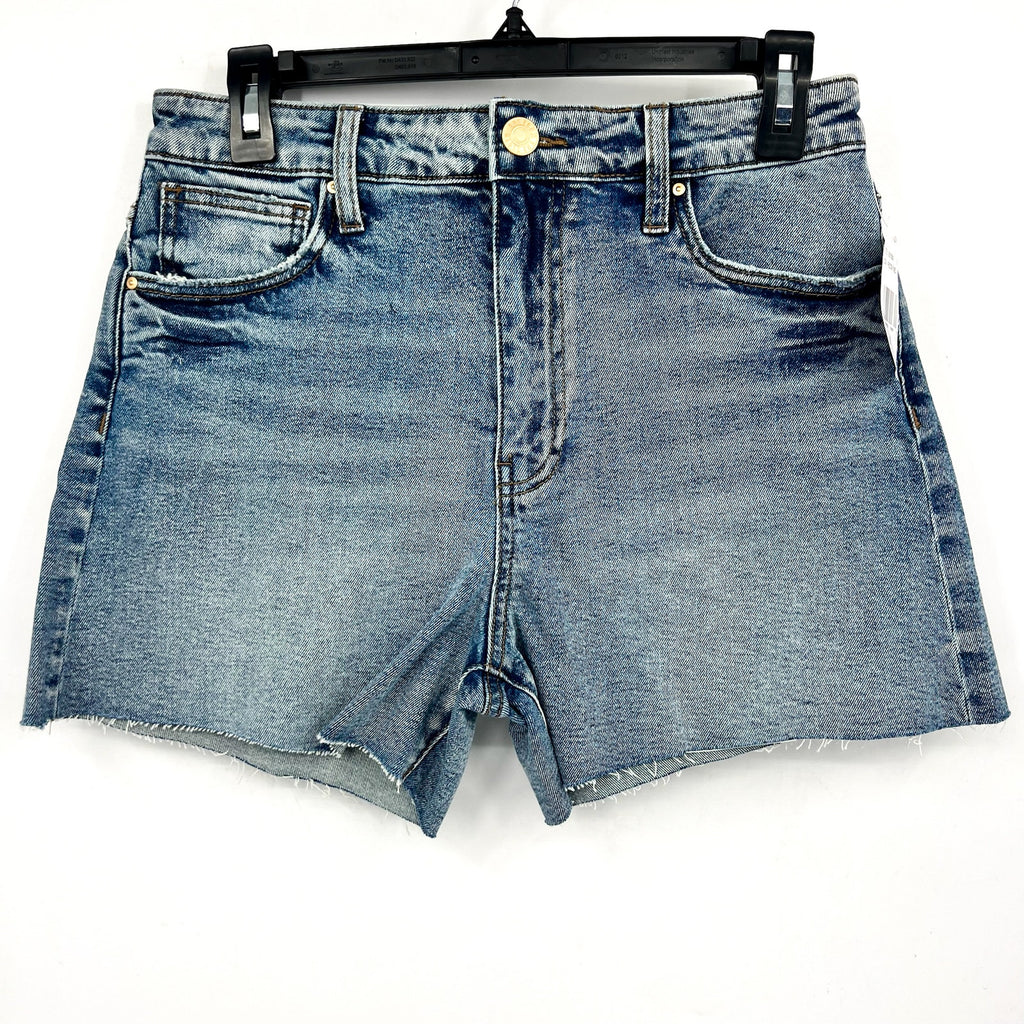 KUT FROM THE KLOTH Taylor Denim Shorts Size 0 Freedom Blue High Waist CutOff NWT