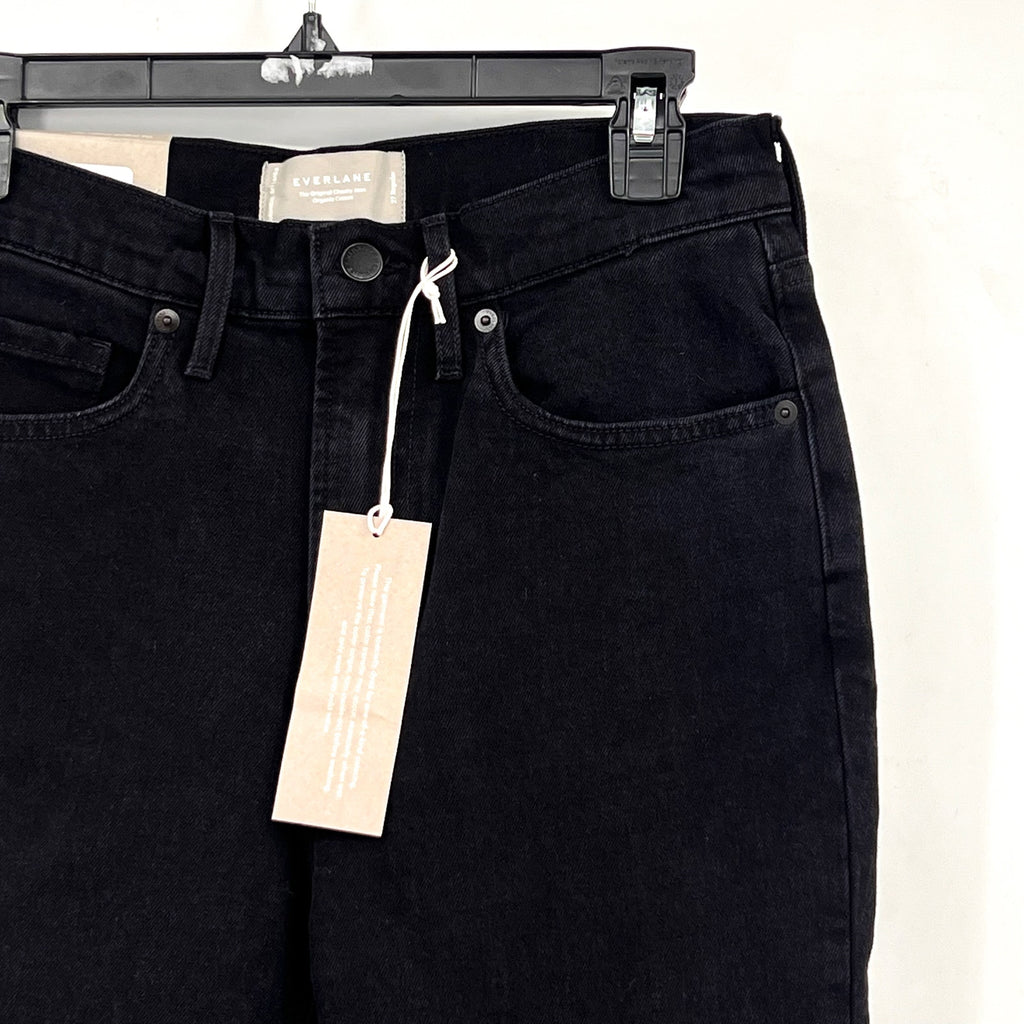 EVERLANE Women's The Original Cheeky Jeans Size 27 US 4 Coal Black NWT