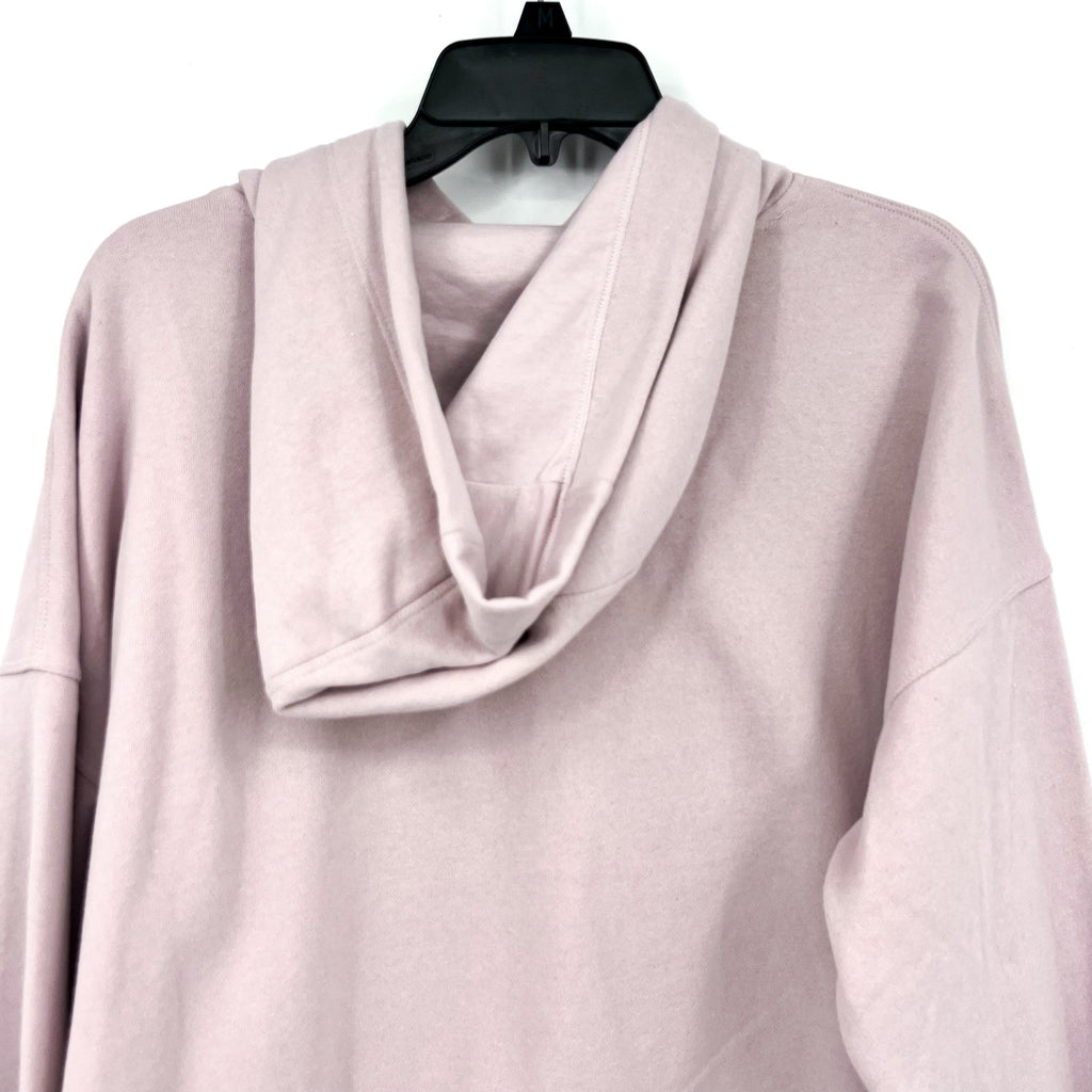 DKNY Women's Sequin Hoodie Small Pink Allure Pullover Sweatshirt NWT