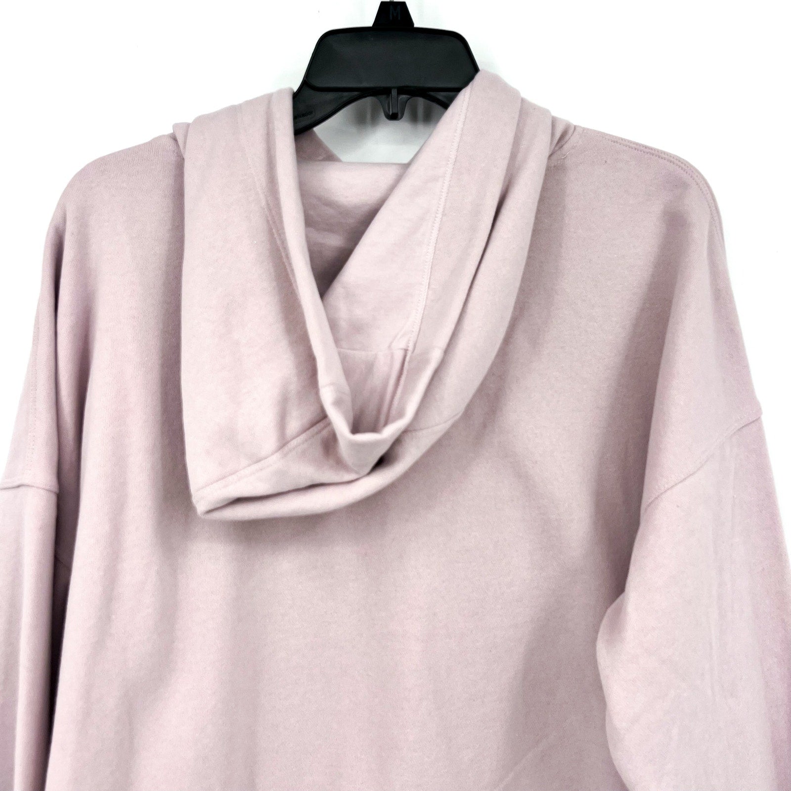 DKNY Women's Sequin Hoodie Small Pink Allure Pullover Sweatshirt NWT