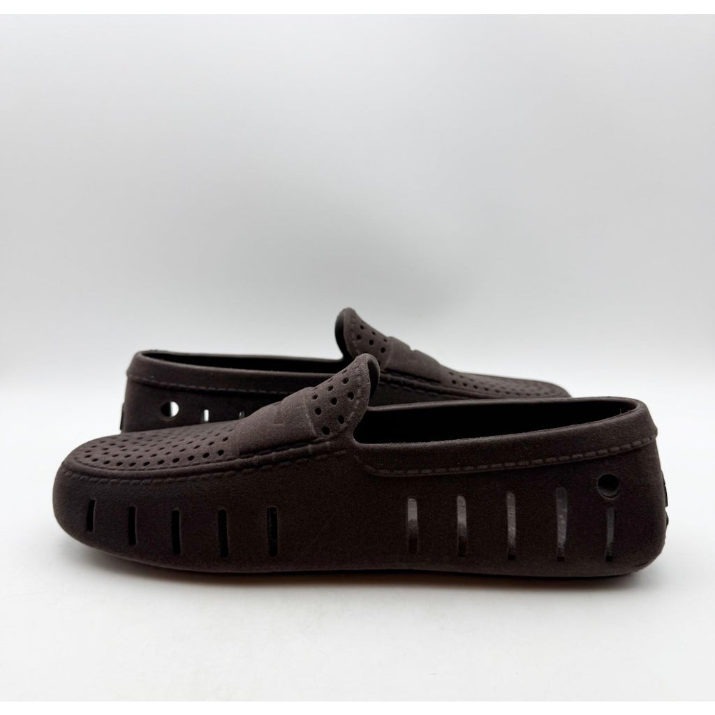 Floafers Mens Country Club Loafers Size 8 Brown Waterproof Suede NWOB