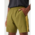 OUTDOOR VOICES Mens High Stride Train 7" Shorts Large Green Patchouli NWT