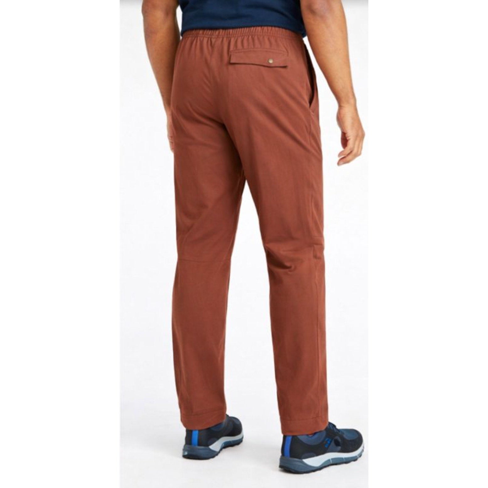 L.L. BEAN Mens Multisport Pants 3XL 32" Inseam Brown Drawstring Stretch NWT