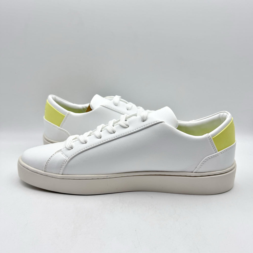 Thousand Fell Mens Lace Up Sneakers US 10 EU 43 White NIB
