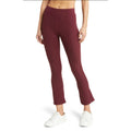 OUTDOOR VOICES Womens Kick Flare Pants XXS Red Shiraz Superform Rib NWT