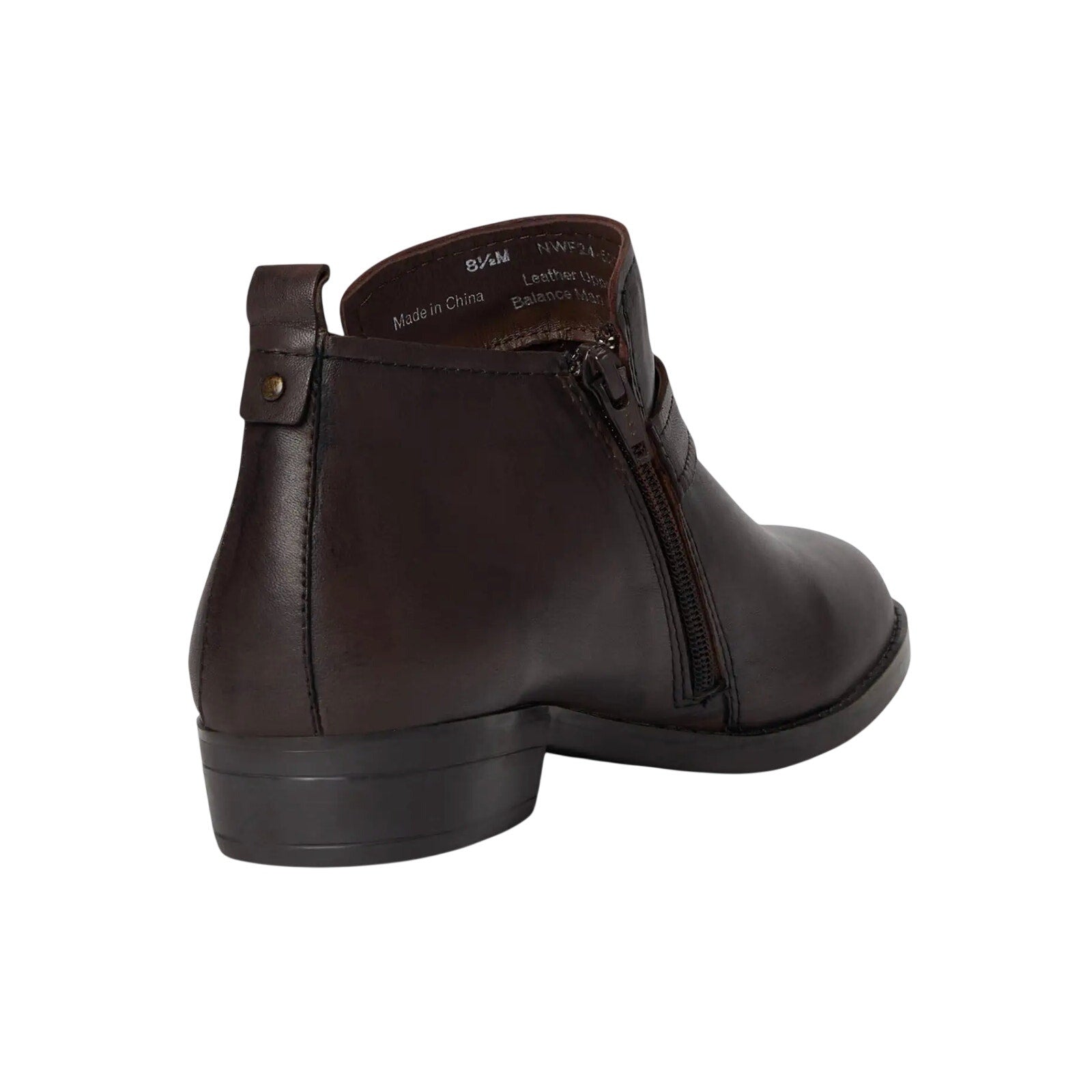 David Tate Womens Maverick Ankle Booties Size 9 Wide Brown Leather Boots NIB