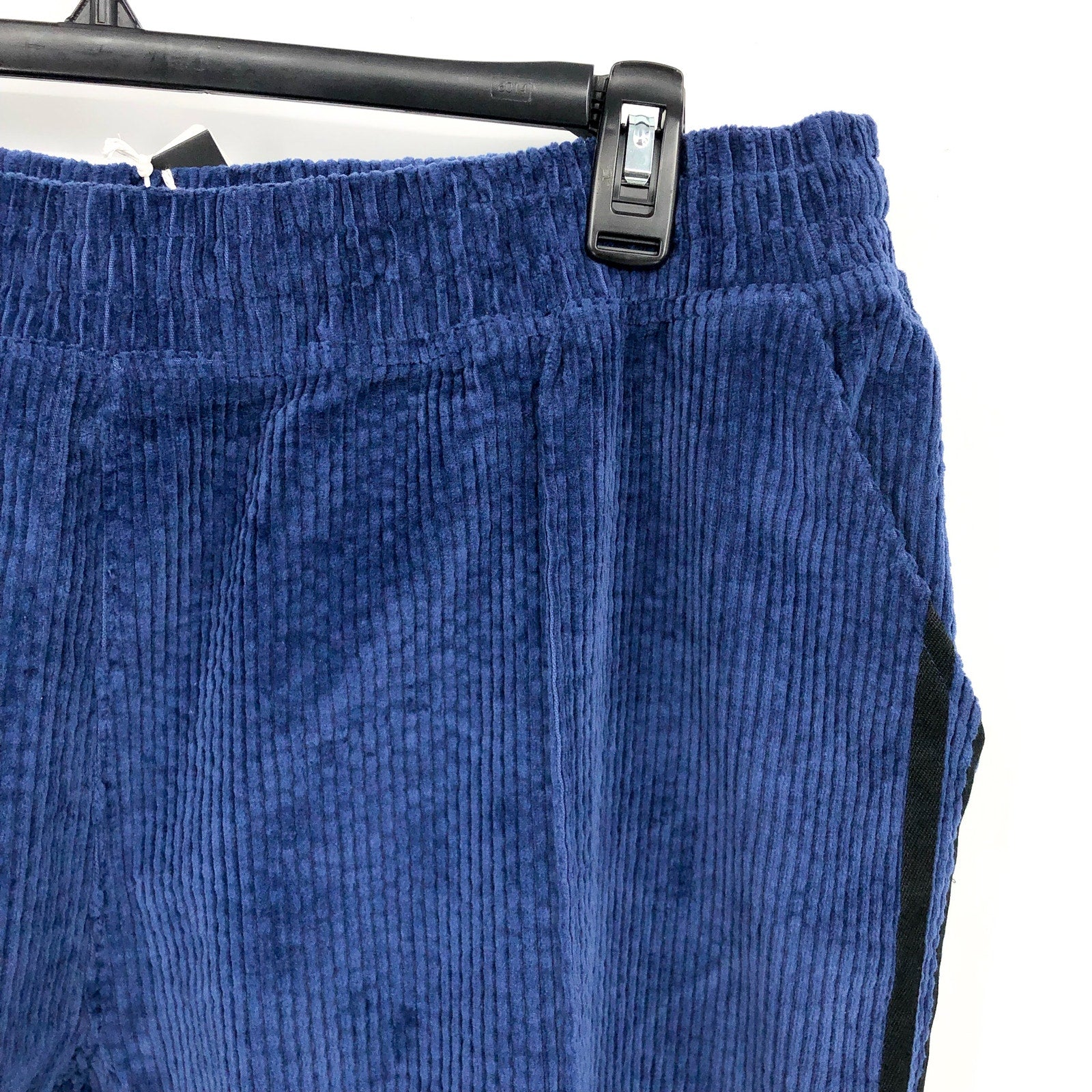 ADIDAS X Ivy Park Unisex Corduroy Sweat Pants XL Dark Blue Heavyweight NWT