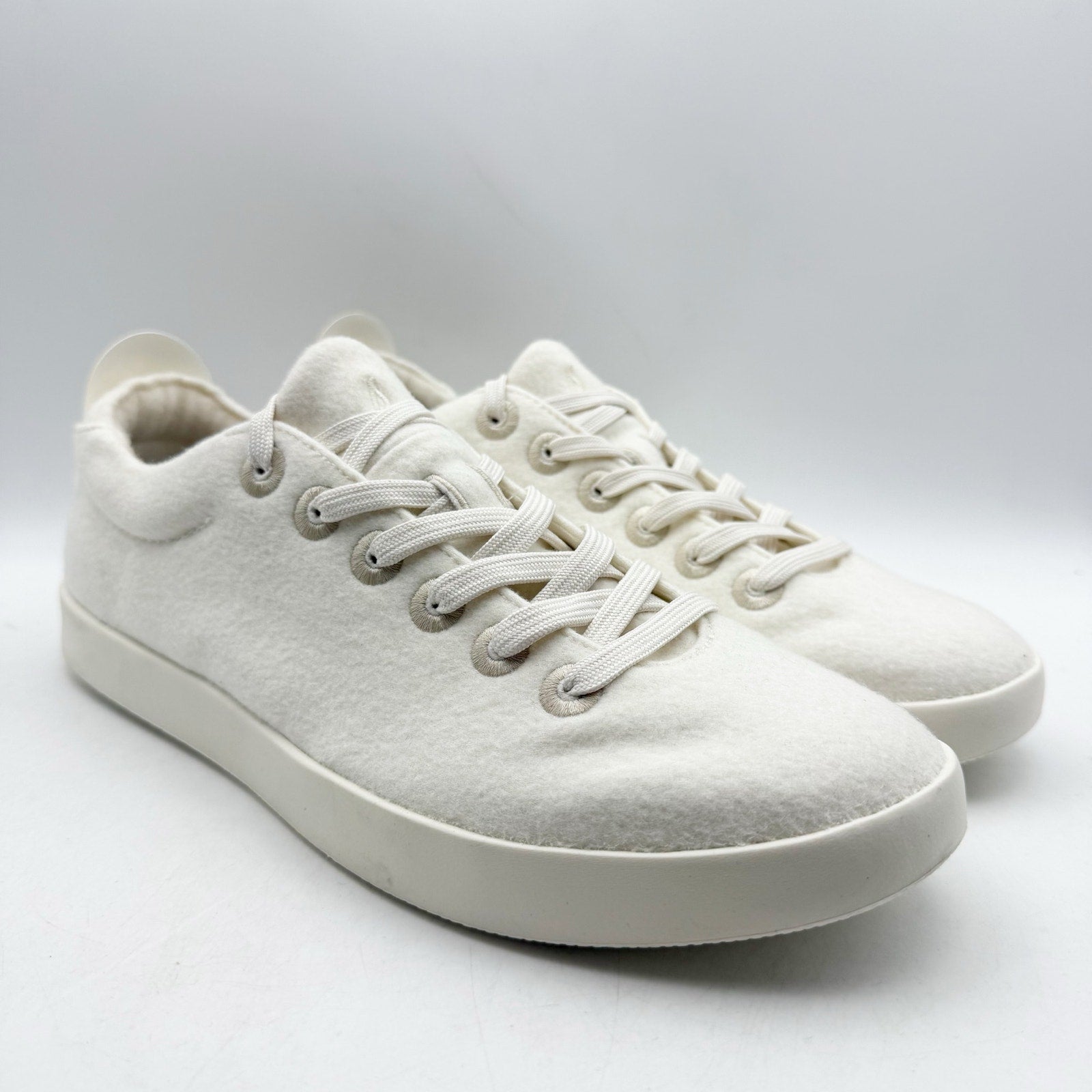Allbirds Mens Wool Piper Low Casual Sneakers US 10 EU 42.5 White NIB