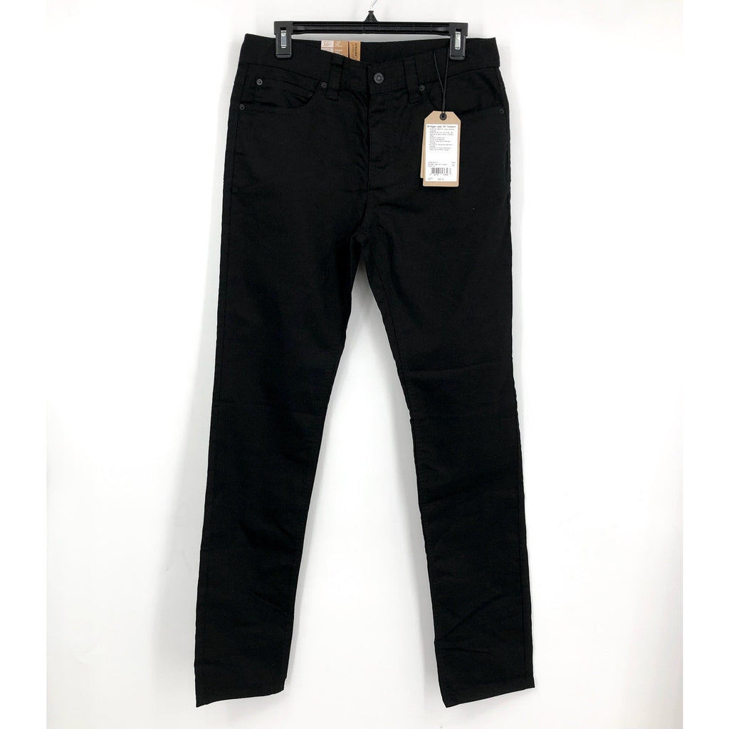 PRANA Men's Bridger Jeans 30x34 Black Out Straight Leg Slim Fit NWT