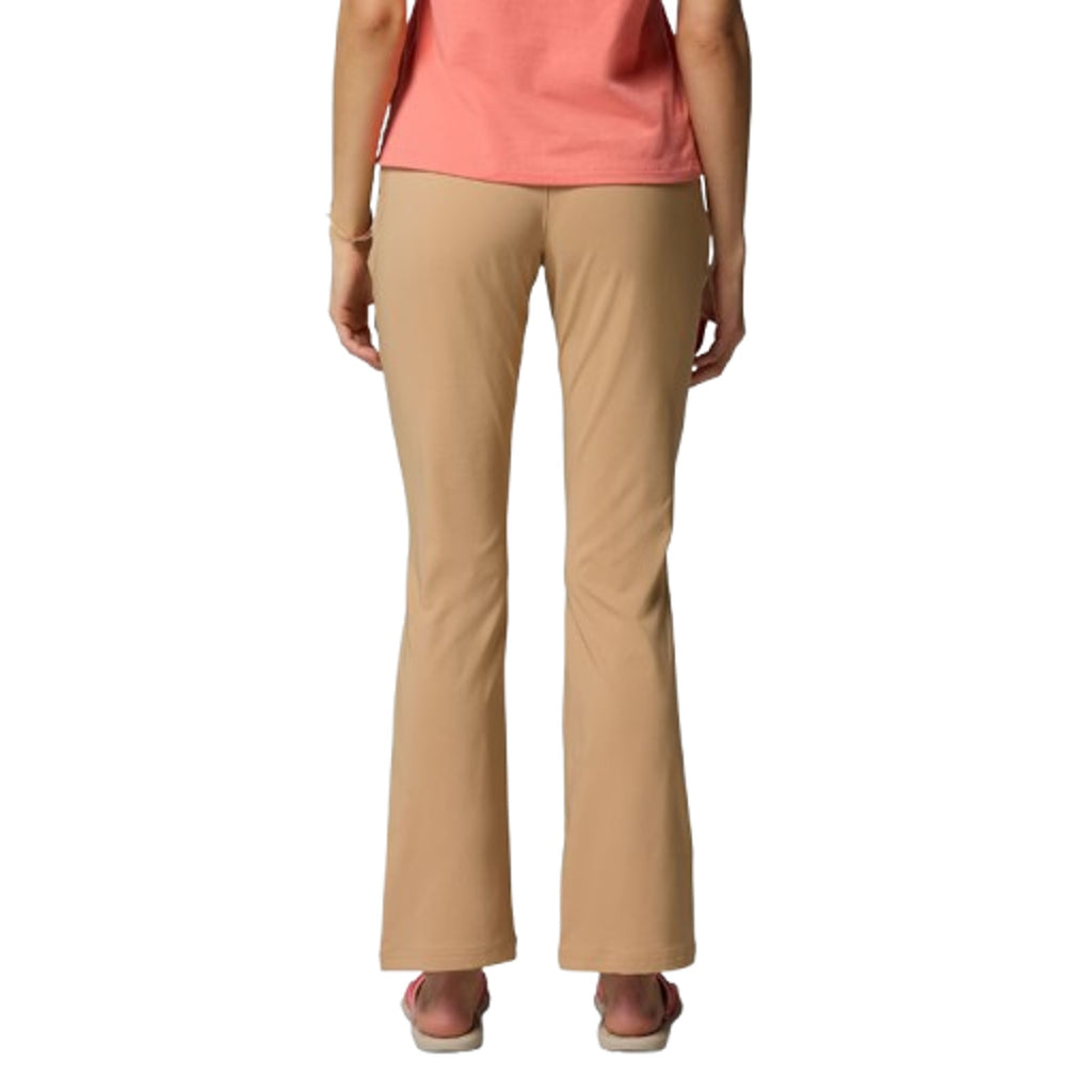 COLUMBIA Women's All Seasons Bootcut Pants XS Tan Canoe Pull On UPF 50 NWT