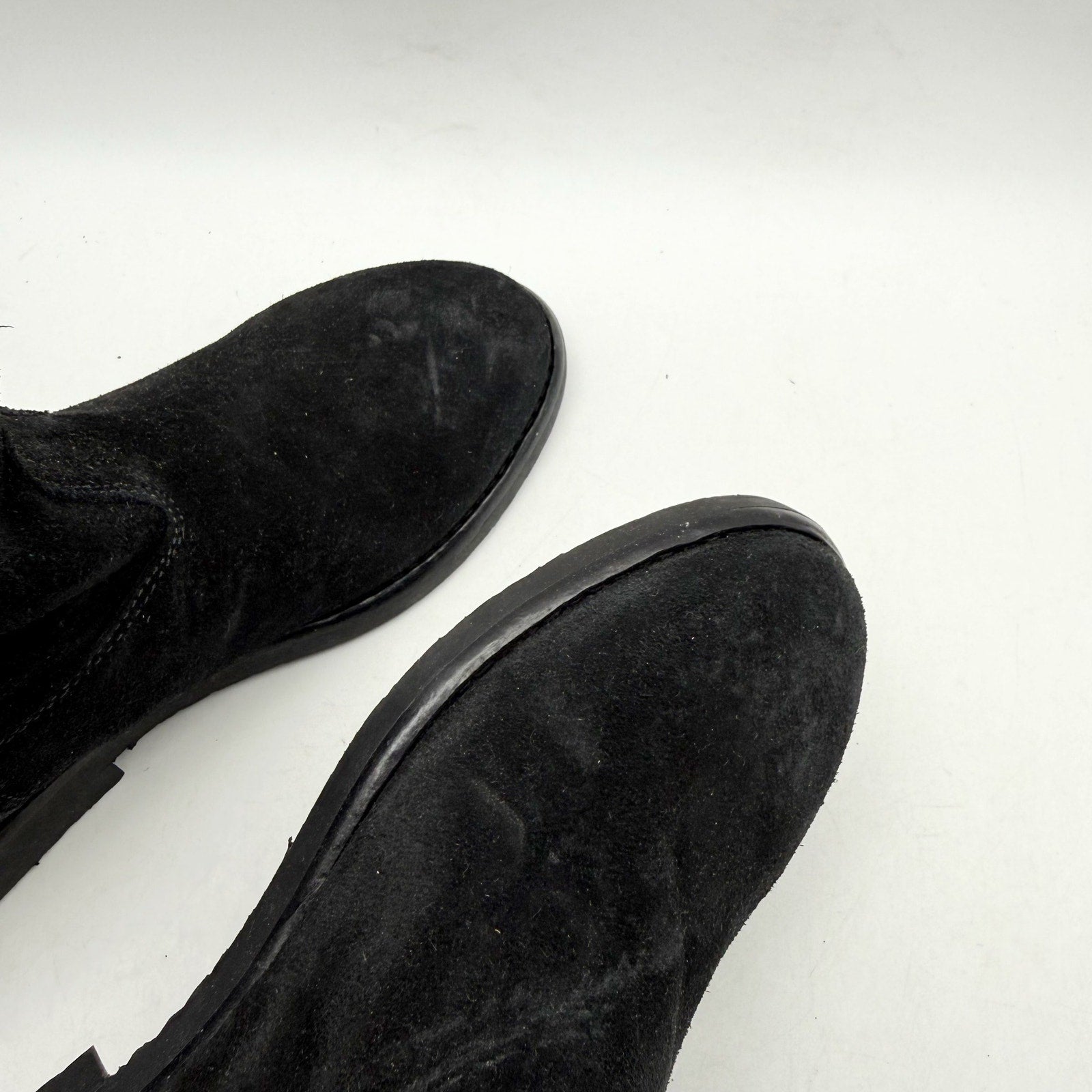 RE/DONE Womens 60s Camarguaise Ankle Boots EU 35 US 5 Black Suede NWOB