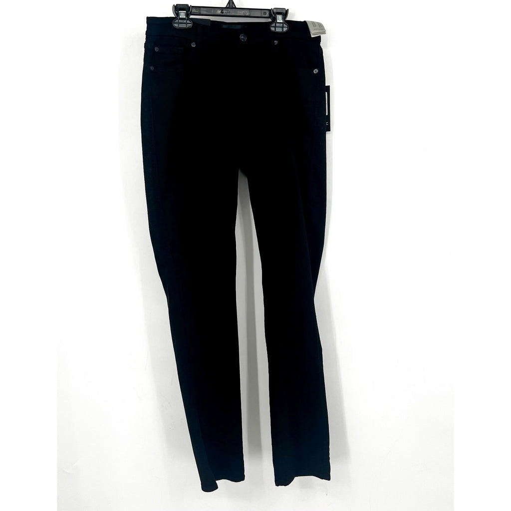 7 FOR ALL MANKIND B(AIR) Kimmie Straight Jeans Size 30 US 10 Rinsed Black NWT