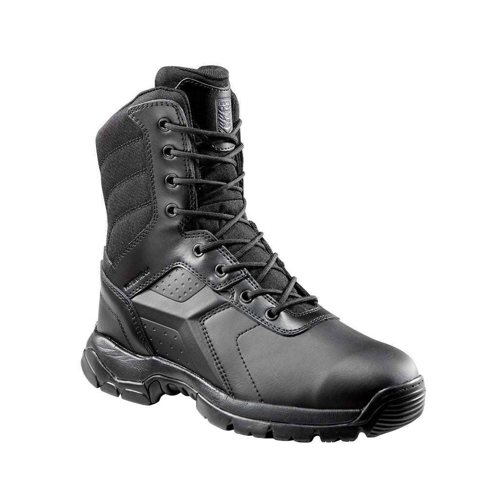 Battle Ops Mens 8” CT Tactical Duty Boot Size 9 Black Leather Waterproof NIB