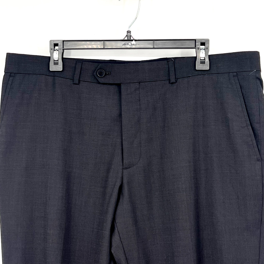 PENGUIN Men's Osman Flat Front Dress Pants 38X31 Navy Blue Wool Blend NWOT